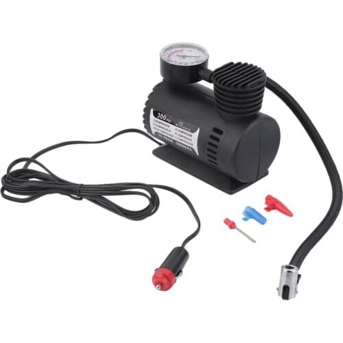 Mini 12V Inflator Pump Toys Sports Electric Pump Portable Mini Compact Compressor Pump Tyre Air Inflator Hot Sale