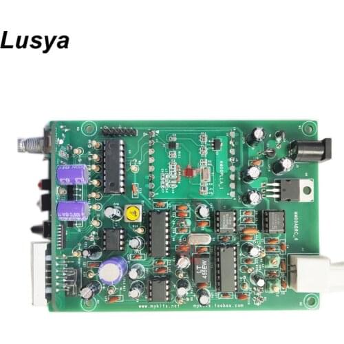 New R80 Aviation Band PLL Receiver Double Frequency Conversion Aviation Radio Aircraft Tower Call DIY Kit T1503