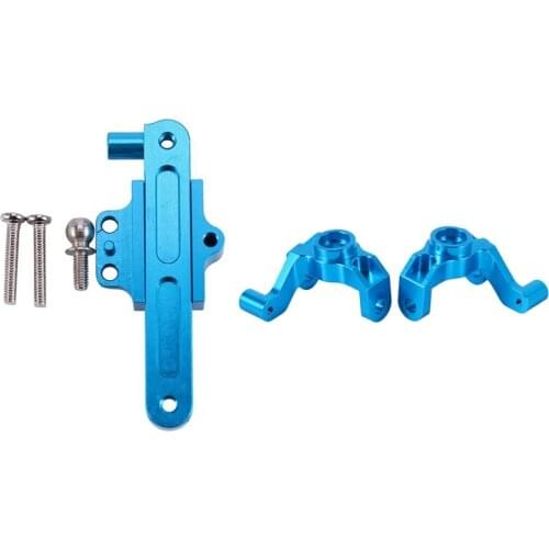 Steering Hub Carrier Knuckle (L/R) Drive Housing Front With Steering Connecting Piece Positioning Seat For Wltoys 12428