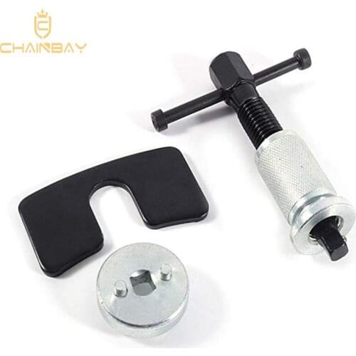 Brake Piston Wind-Back Tool Adaptor Right Handed Dual Pin Brake Break Caliper Piston Rewind Tool for Disk Brake Pad Replacement