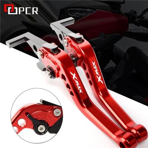 Motorcycle CNC Adjustable Short Brake Clutch Levers For YAMAHA XMAX 300 Accessories X-MAX x max 300 XMAX300 2017 2018 2019 2020