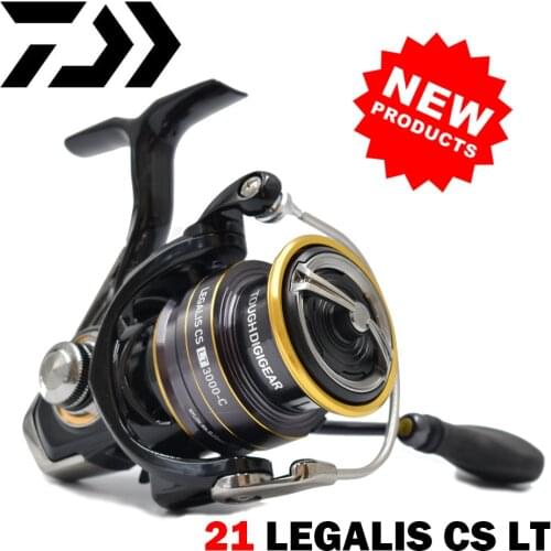 2021 DAIWA LEGALIS CS LT Fishing reel 2000/2500/3000C/4000C Light body 6+1BB LC-ABS Metail Spool 5-12KG Power Ultraleve185g-325g