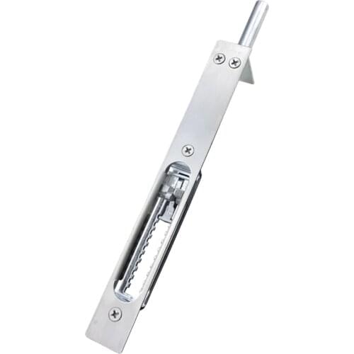 6/8Inch Universal Push-on security door latch hidden plug/bolt fire-proof door,more safe and strong,Hardware Locks