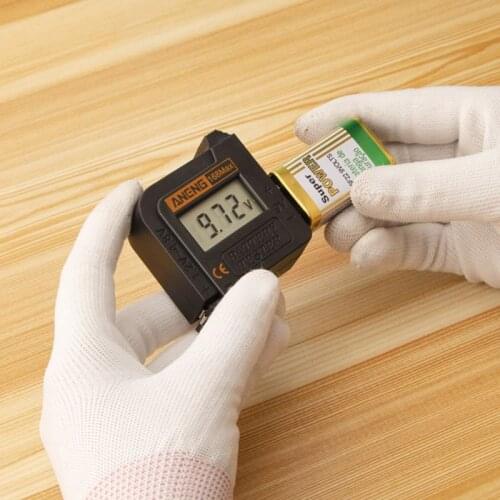 168Max Universal Digital Battery Capacity Tester for Lithium 18650 AA AAA 6F22 9V CR2032 Cell Button Battries