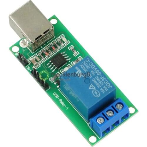 DC 5V USB Relay 1CH 1 Channel Programmable Computer Control For Smart Home Controller Relay Module Board