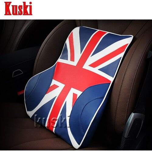 1X Comfortable Car Waist Cushion For Hyundai Solaris I30 IX35 I20 Accent Tucson 2016 kia Rio Ceed Soul Cerato Sorento Sportage 3