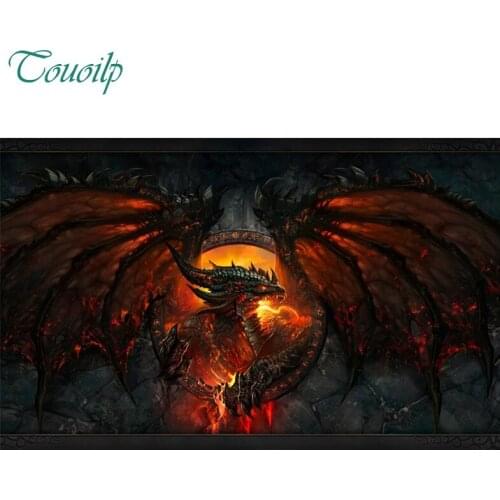 Diamond mosaic full diamond embroidery dragon DIY diamond painting cross stitch crystal round diamond sets unfinish decorative