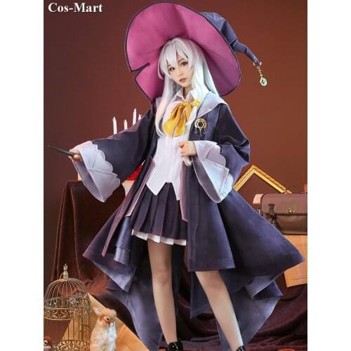Anime Wandering Witch: The Journey Of Elaina Cosplay Costume Cute Gorgeous Uniform Female Activity Party Role Play Clothing S-L