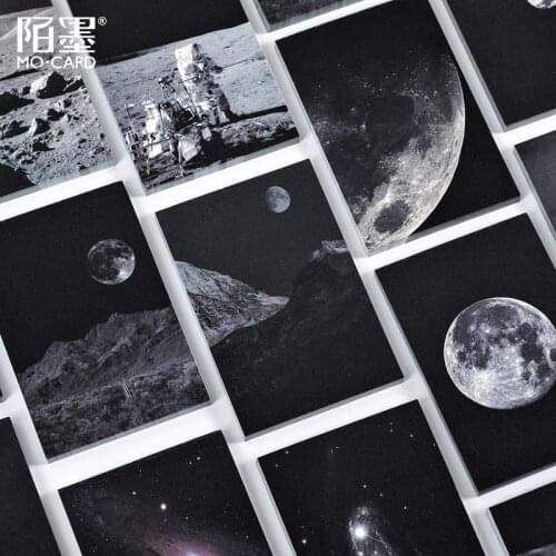 100 Sheets/pack The Planets Earth Mars Memo Notepad Vintage Message Notes Decorative Notepad Note Paper Memo For Scrapbooking