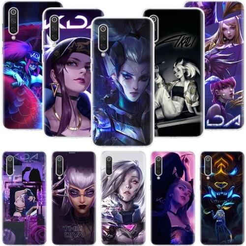 League Hero Games Akali Phone Case For Xiaomi Redmi Note 10 9 8 Pro 9S 8 8T 7 6 5 6A 7A 8A 9A 9C 4X S2 K20 K30 Art Cover Coque