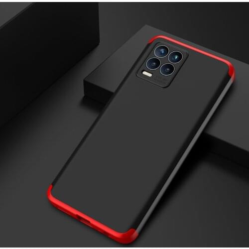 Case fo Realme8 4G 360 Degree Full Protection Hard Matte Shockproof Cover For Realme 8 Pro Coque