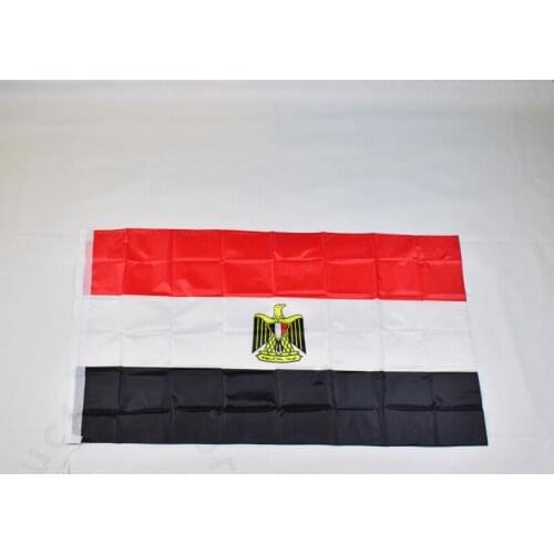Egypt 90*150cm flag Banner Hanging Egypt National flag the world cup for meet,Parade,party.Hanging,decoration