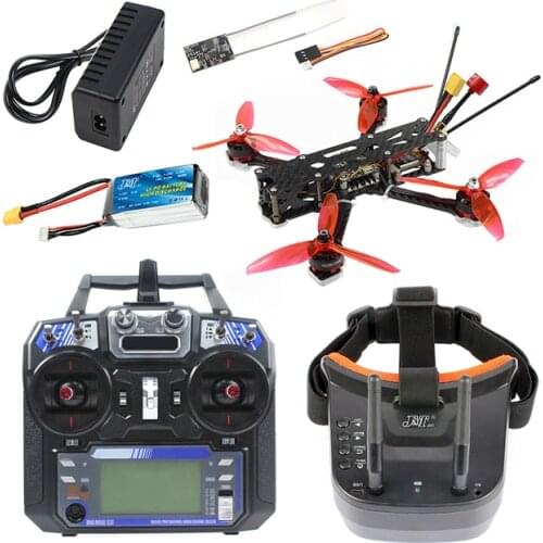 F220 220mm 5inch PNP RTF FPV Racing Drone with Razer Micro 1200TVL Camera 60mm RP-SMA Antenna 5.8G 40CH FPV Goggles Monitor