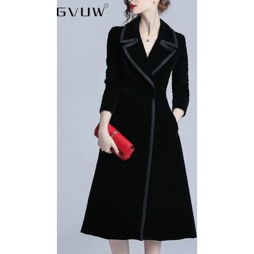 GVUW Women's Coats With A Collar