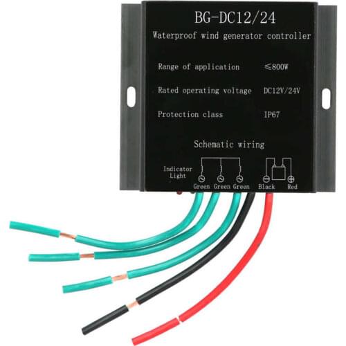 Wind Turbine Generator Controller 800W/400W Wind Turbine Charge Controller Regulator