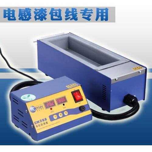 Square high temperature lead free soldering pot split tin solder furnace tin melting digital display 220V 110V CM-268 600C 1000W