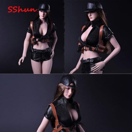 1/6 Scale Female Vickis Secret Female Killer Suit 17NSS-A Suitable for 12'' Action Figure PH coated body DIY