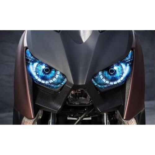 Motorcycle Accessories Headlight Protection Sticker Headlight Sticker for Yamaha Xmax 300 Xmax 250 2017 2018