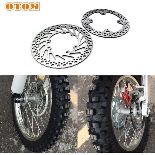 OTOM Cyclocross Bike Brake Disc MTB Road Motorcycle Front And Rear Brake Rotors For HONDA CRF250R CRF250X CRF450R CRF450X Enduro