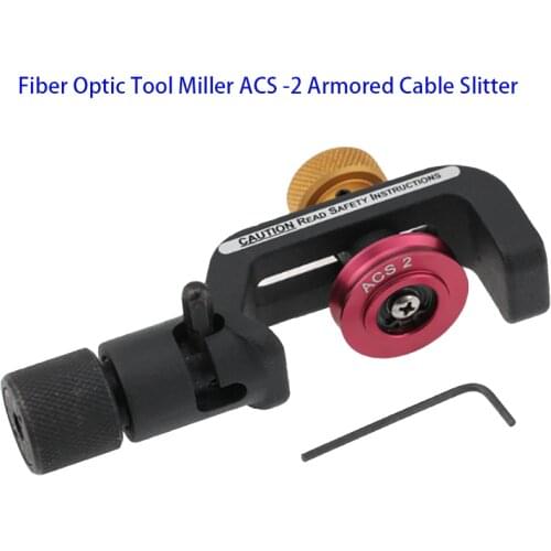 Manufacturing Price ACS-2 Fiber Optic Armored Cable Slitter,Optical Fiber Cable Sheath Cutter Across Longitudinal Cable Stripper