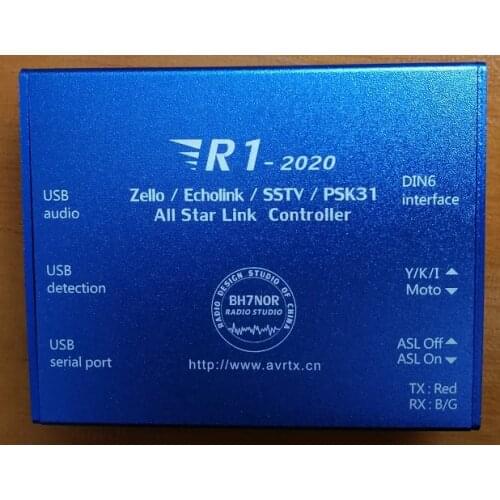 R1-2020 ASL-Echolink-zello-YY Voice Interface Board USB Sound Card Version SSTV PSK31 AllStar Link Controller