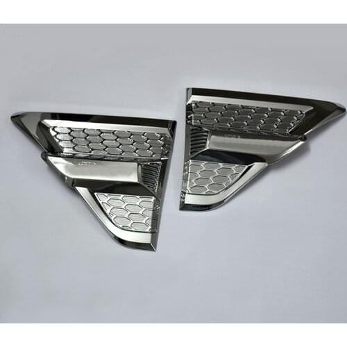 CAR STYLING Fit for 2016 hilux revo accessories chrome decorative trim hood for wheel arch fit for hilux 2016+ decorative parts