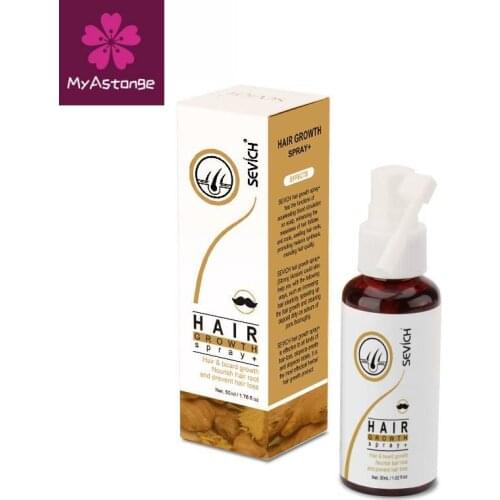 Sevich Ginger 50ml Hair Growth Essence Spray Hair Loss Treatment Serum Nourish Roots Fast Germinal Hair Care for Men Women