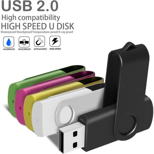 USB Flash Drive Pen Drive 4GB 8GB 16GB 32GB 64GB High Speed Usb Stick 2. 0 Flash Drive Pendrive (over 10pcs Free Logo)