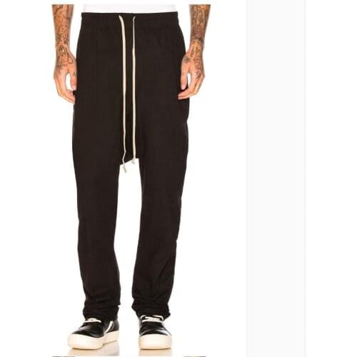 28-46 2021 Men Clothing Casual Trousers Black Tide Harem Pants Hairstylist Personality Elastic Waist Pants Plus Size Costumes