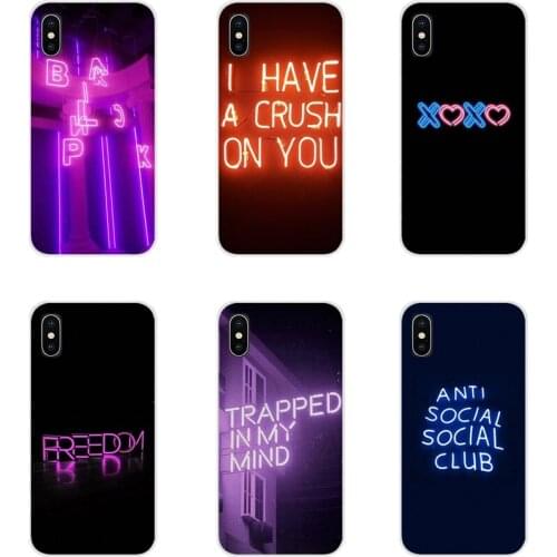 Color text on a black background For Huawei Y5 Y6 Y7 Y9 Prime Pro GR3 GR5 2017 2018 2019 Y3II Y5II Y6II Mobile Phone Case Covers