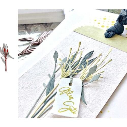 Flower Decoration Cutting Dies Scrapbook Dariy Decoration Stencil Embossing Template DIY Greeting Card Handmade