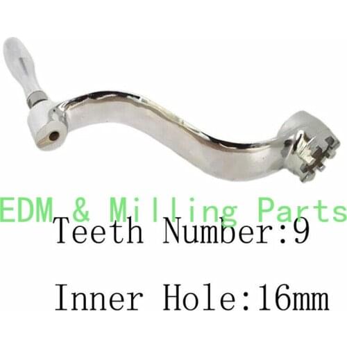 Bridgeport Milling Machine Part- Elevating Knee Crank Handle CNC Mill For Bridgeport Mill Part