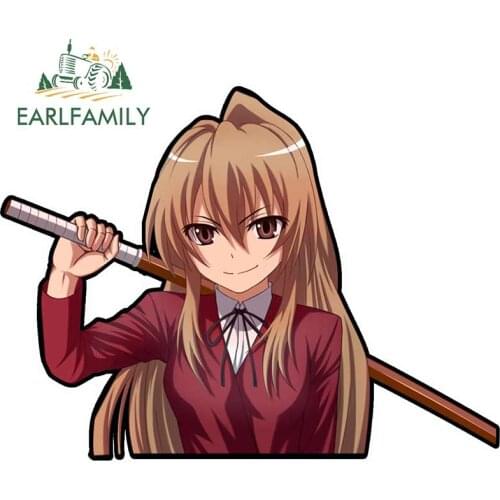 EARLFAMILY 13cm x 9.8cm for Taiga Aisaka Toradora Doraemon Astro Boy Fine Decal DIY Motorcycle Stickers Decoration