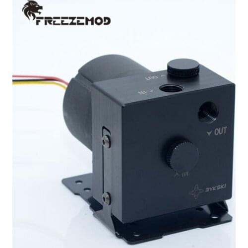 FREEZEMOD Computer Water Cooling PC Water Cooler Pump Can Be Adjusted To Shut Down Head 7 Meters Flow 1200L. PU-MP-M18W