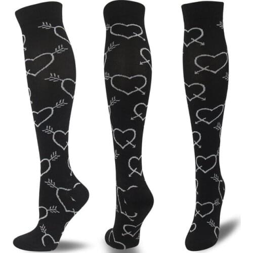 Compression Socks Graduated Pressure Stockings Running Crossfit Fitness Athletic & Medical For Men & Women Nurse Flight Travels