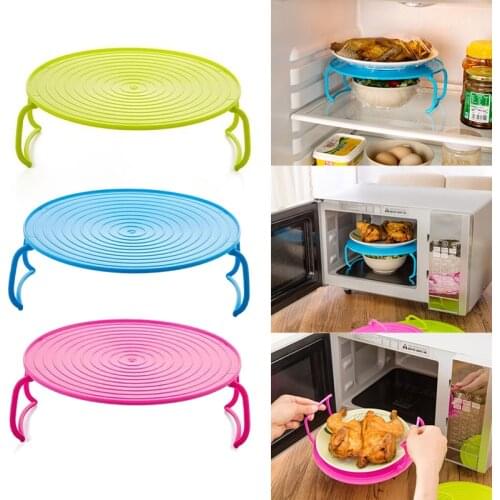 Multi Functional Microwave Oven Heating Layered Steaming Tray Double Layer Rack Bowls Holder Organizer Tool Kitchen Accessories