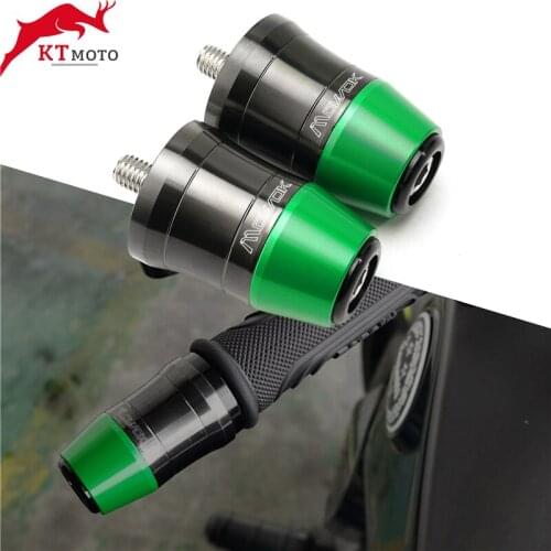 2020 NEW Heavy stainless steel Handle Bar Handlebar Grips Cap End handle Plugs cap For KAWASAKI Z900 Z1000 Z800 Z750 Z400