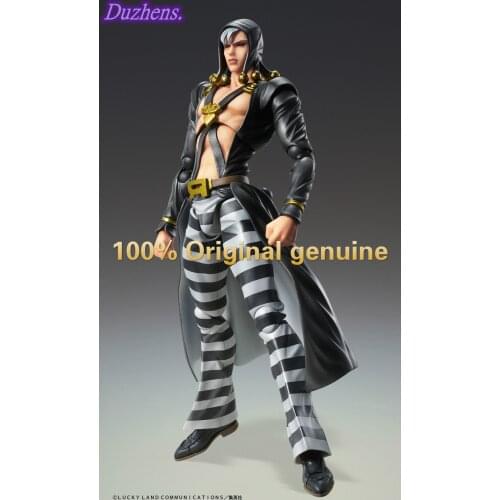 Original Japanes Anime JoJos Bizarre Adventure Risotto Nero black edition figma PVC Action Figure Anime Figure Model Doll Gift