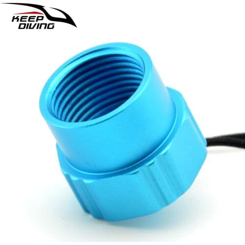 Scuba Diving Regulator First 1ST Stage Universal Aluminum DIN Dust Cap Protector Cover Tank Valve Dustproof Plug Accessories kit
