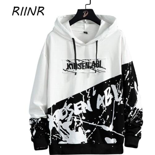 Модные мужские толстовки RIINR China At AliExpress