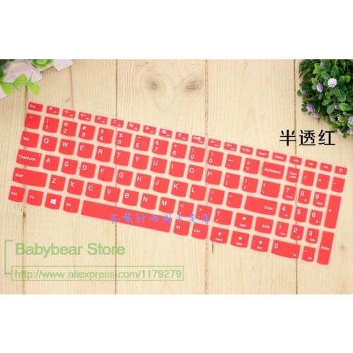 Keyboard Protector Cover Protective Skin Silicone 15.6 For Lenovo Ideapad V310 V310S 510 V110 510S V310-15Isk/Ise/Ikb 15 Inch