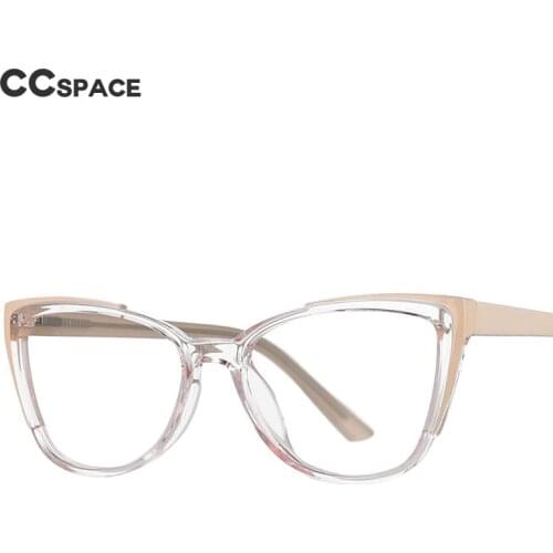 53103 Lentes Filtro Azul Tr90 Cat Eye Blue Filter Lenses Woman Optical Glasses Frames Spring Leg Fashion Computer Eyeglasses