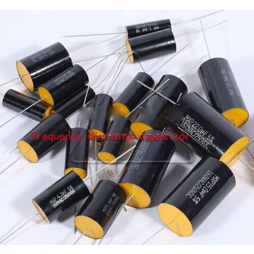 1pcs 250V 0.22~5.6uF Capacitor Frequency divider capacitance HiFi Audio parts