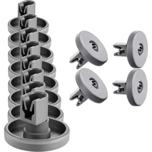 12PCS Dishwasher Wheels Lower Basket Wheels for AEG Electrolux FAVORIT Zanussi Dishwasher Wheels