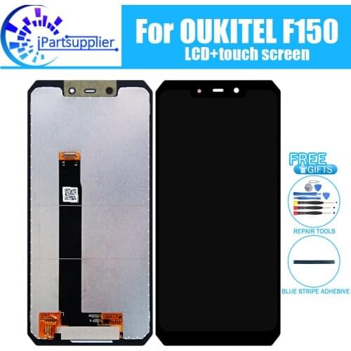 5.86 inch OUKITEL F150 LCD Display+Touch Screen 100% Original Tested LCD Digitizer Glass Panel Replacement For OUKITEL F150