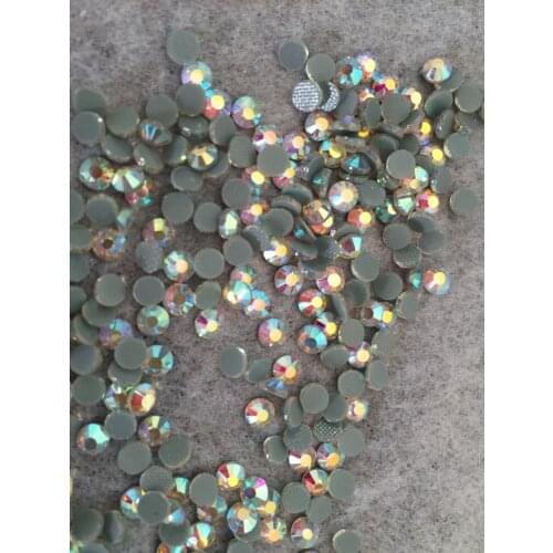 50 bags Crystal AB SS30 DMC HotFix FlatBack Rhinestones crystal hot fix stone Iron On Rhinestones garment sewing stones