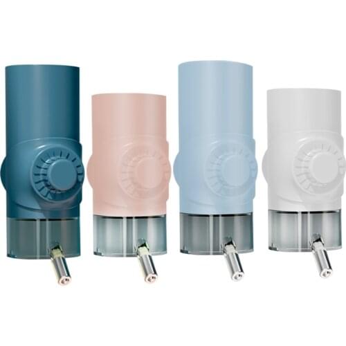 Dog Automatic Stainless Steel Ball Drinker Bottle Kettle Hanging Cage Suspended Pet Cat Water Dispenser