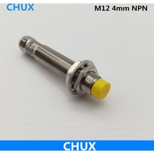 Inductive Proximity Sensor M12 4mm Distance NO/NC/NO+NC Half Sets Without Cable Switch Connector NPN