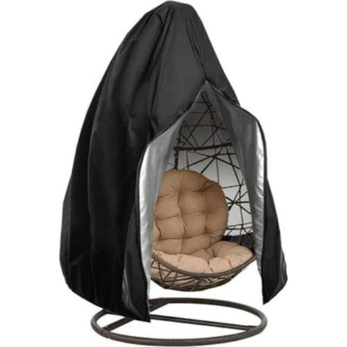 Egg Swing Cover Outdoor Rocking Chair Dust Cover Home Courtyard Garden Zipper Type Swing Cover Waterproof And Dustproof Cover