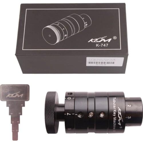 7.8 mm Tubular Computerized Key Cutting Machine Cutters South Korea KLOM Portable Plum Key Copier